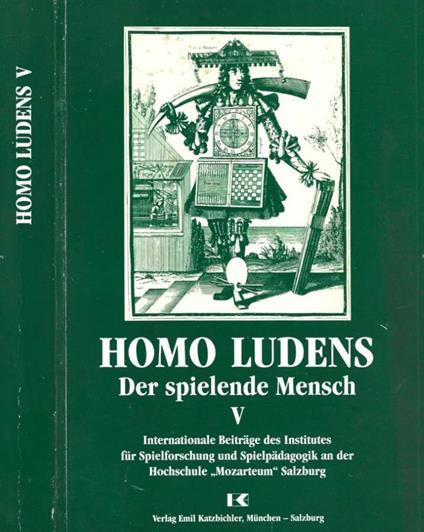 Homo Ludens. Der spielende Mensch V. Internationale Beiträge - copertina