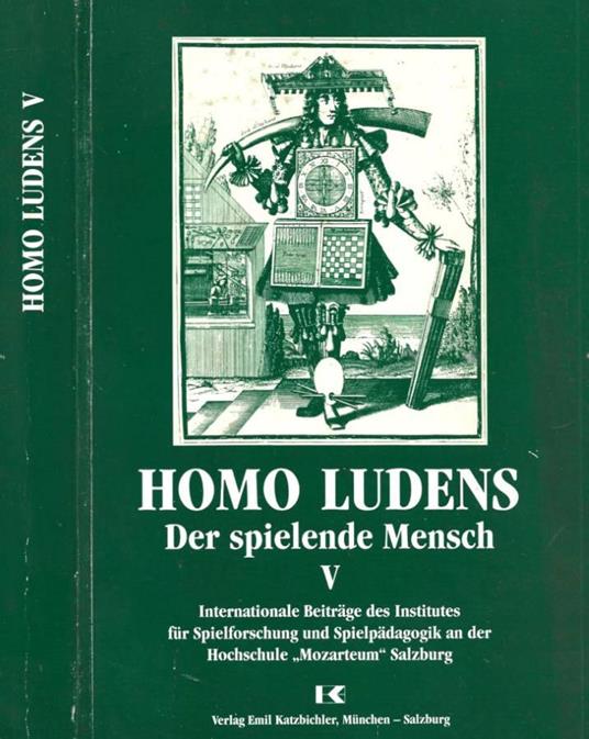 Homo Ludens. Der spielende Mensch V. Internationale Beiträge - copertina