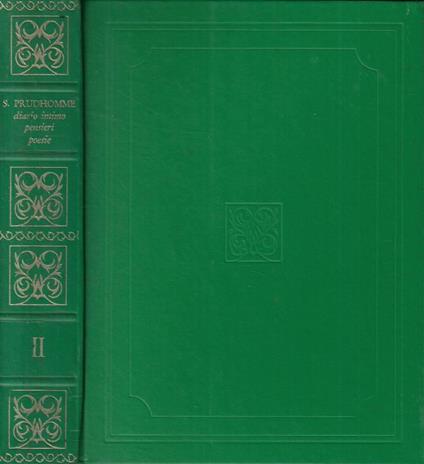 Diario intimo, pensieri, poesie - copertina