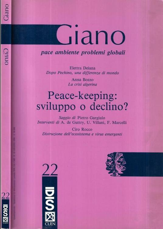 Giano n. 22 - copertina