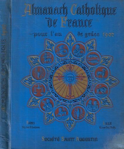 Almanach Catholique de France pour l'année 1907 - copertina