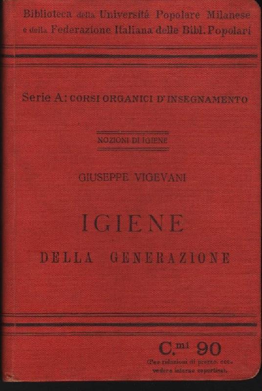 Igiene Della Generazione  - copertina
