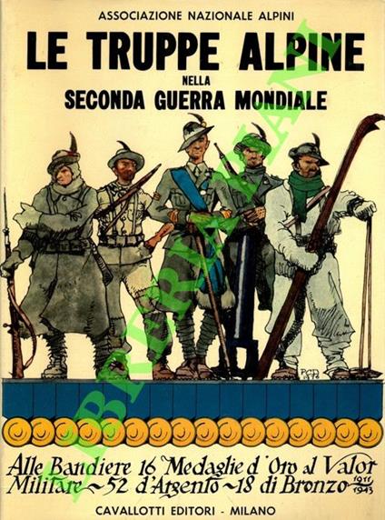 Le truppe alpine nella Seconda guerra mondiale - Emilio Faldella - copertina