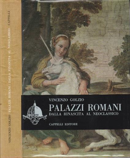 Palazzi romani - Vincenzo Golzio - copertina