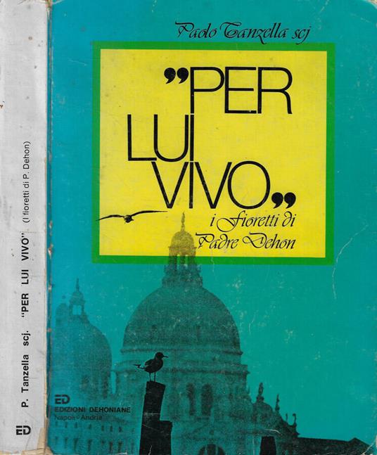 Per lui vivo - Paolo Tanzella - copertina