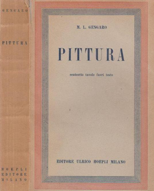 Pittura - Marialuisa Gennari - copertina