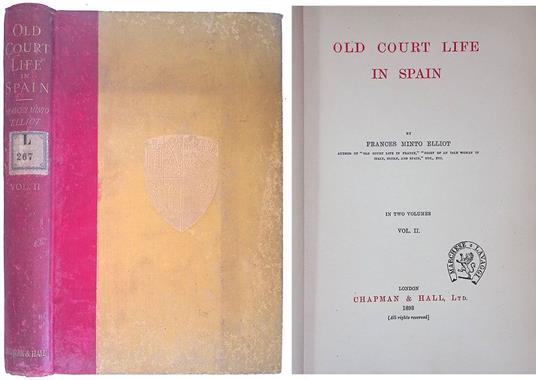 Old court life in Spain - Vol. II - copertina
