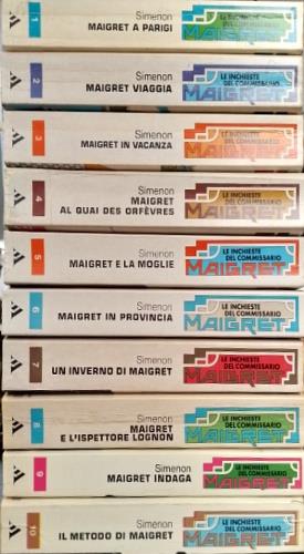 Le inchieste del commissario Maigret. Supplemento a giallo Mondadori - Georges Simenon - copertina