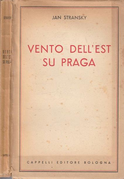 Vento dell'Est su Praga - Jan Stransky - copertina