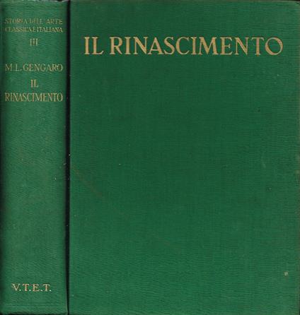 Umanesimo e Rinascimento - Marialuisa Gennari - copertina