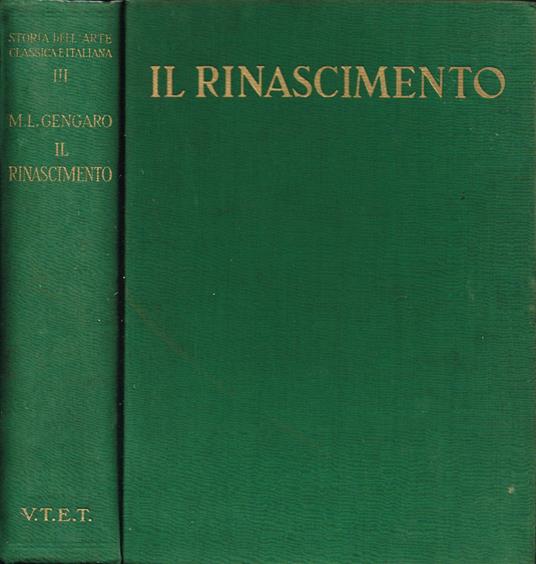 Umanesimo e Rinascimento - Marialuisa Gennari - copertina