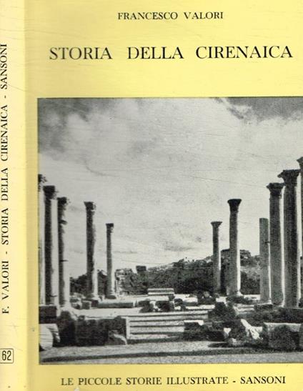 Storia della Cirenaica - Francesco Valori - copertina