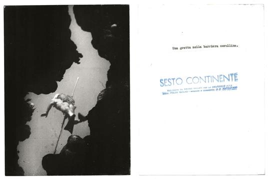 FOTO per SESTO CONTINENTE - Una grotta nella Barriera Corallina con Timbri - copertina