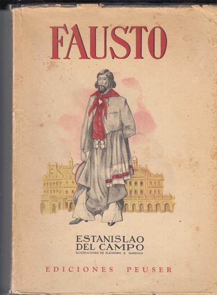Fausto Estanislao Del Campo Ilustrado Eleodoro Marenco - copertina