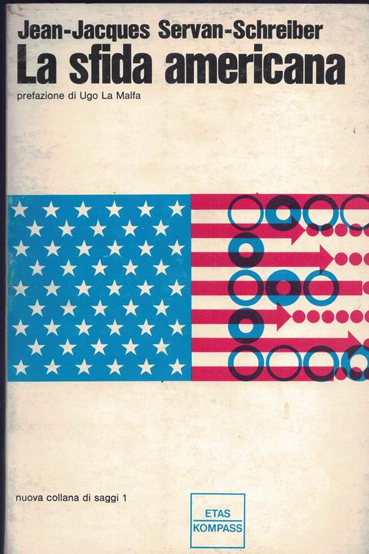 La Sfida Americana - Jean-Jacques Servan-Schreiber - copertina