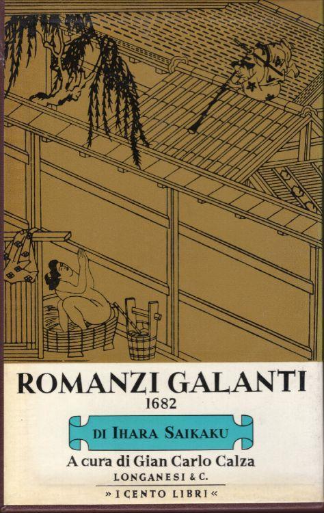 Romanzo galanti - Ihara Saikaku - copertina