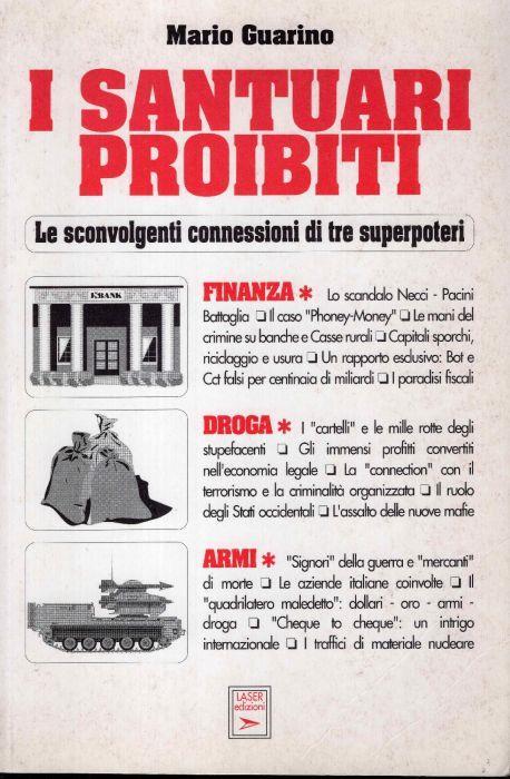 I santuari proibiti - Mario Guarino - copertina