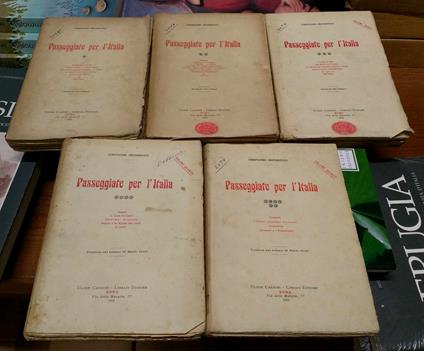 Passeggiate Per l'Italia - Ferdinand Gregorovius - copertina