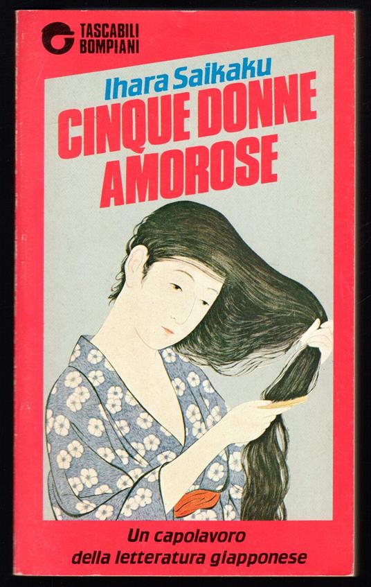 Cinque donne amorose - Ihara Saikaku - copertina