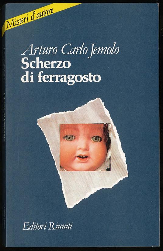 Scherzo di Ferragosto - Arturo Carlo Jemolo - copertina