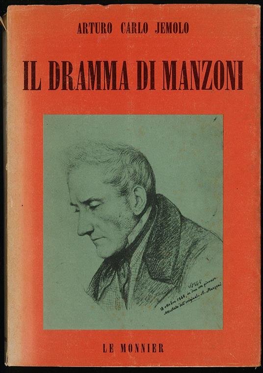Il Dramma di Manzoni - Arturo Carlo Jemolo - copertina