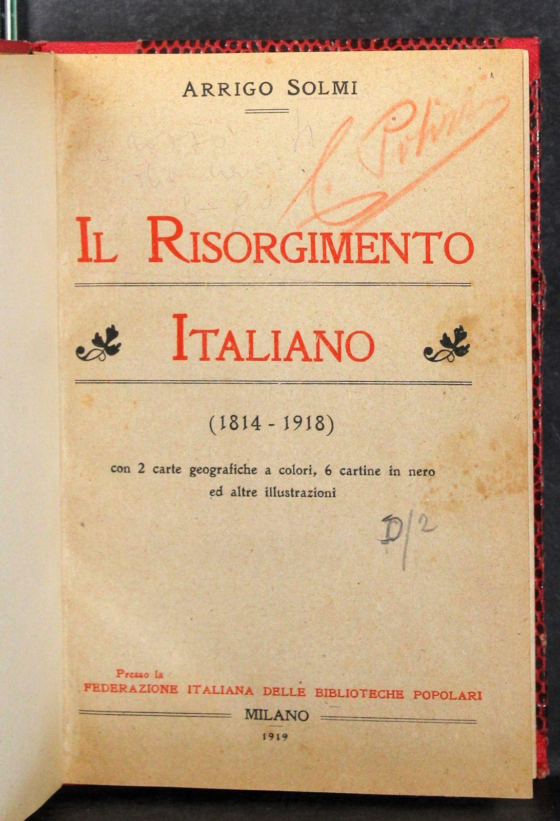 Il Risorgimento Italiano (1814-1918)