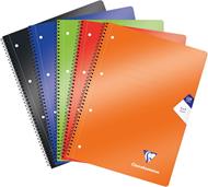 Mimesys Quaderno spiralato A4+ 120 fogli a righe 4 fori