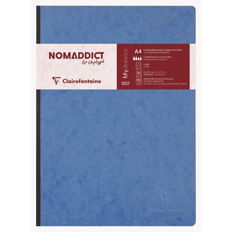 Age Bag. Quaderno brossurato A4 a righe Blu