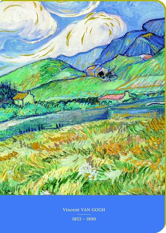 Notebook 15x21 cm soft touch - Pattern Maioliche - 4