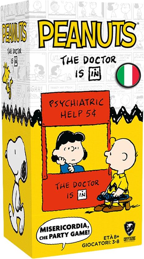 Peanuts: The Doctor Is in. Gioco da tavolo