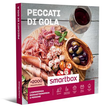 SMARTBOX - Peccati di gola - Cofanetto regalo - 1 esperienza enogastronomica per 2 persone