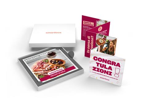 SMARTBOX - Peccati di gola - Cofanetto regalo - 1 esperienza enogastronomica per 2 persone - 2