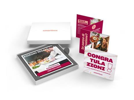 SMARTBOX - Cene esclusive - Cofanetto regalo - 1 cena d'autore o tradizionale per 2 persone - 2