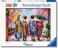 Puzzle Ravensburger Passeggiata in fiore 500 pezzi