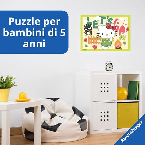 Puzzle Ravensburger Hello Kitty 4 x 100 pezzi - 5