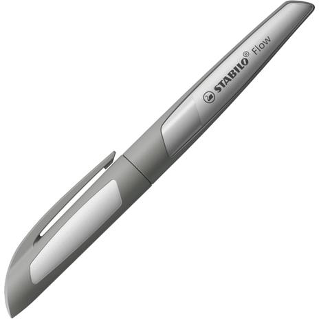 Penna Stilografica - STABILO Flow MONOCHROME in Ardesia - 1 penna - Cartuccia inclusa