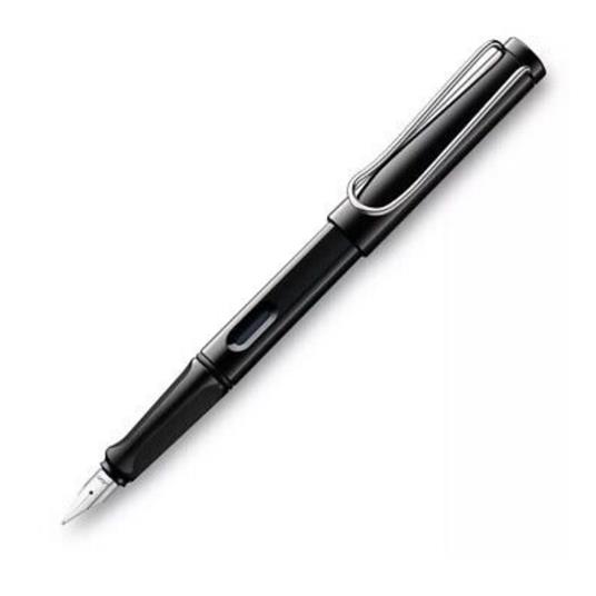 Penna stilografica 019 LAMY safari black M, nera