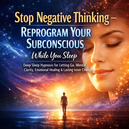 Deep Sleep Hypnosis – Stop Negative Thinking – Reprogram Your Subconscious While You Sleep