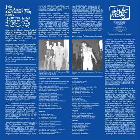 Jung Kaputt Spart Altersheime - Vinile LP di Baerchen & Die Milchbubis - 2