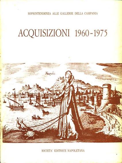 Acquisizioni 1960-1975 - copertina