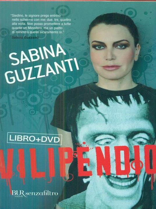 Vilipendio Libro + DVD - Sabina Guzzanti - copertina