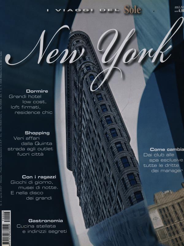 I viaggi del Sole n. 4. New York