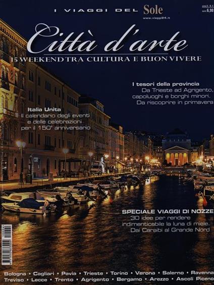 I viaggi del Sole n. 4. Città d'arte - copertina