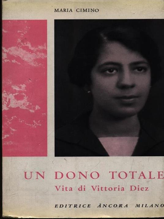 Un dono totale - Maria Cimino - copertina