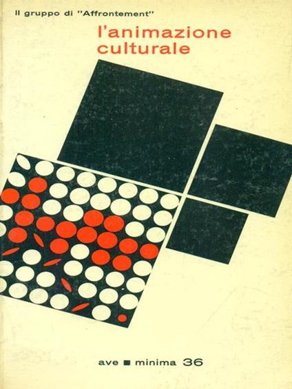 L' animazione culturale - copertina