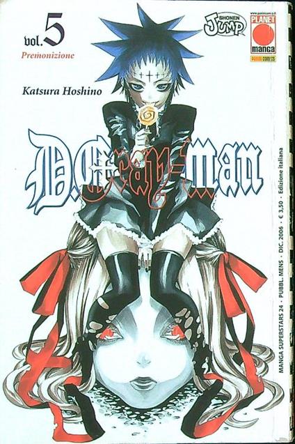 D.Gray-Man 5 - Katsura Hoshino - copertina