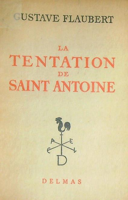 La tentation de saint antoine - Gustave Flaubert - copertina