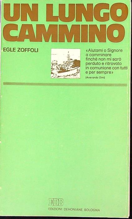 Un lungo cammino - Egle Zoffoli - copertina