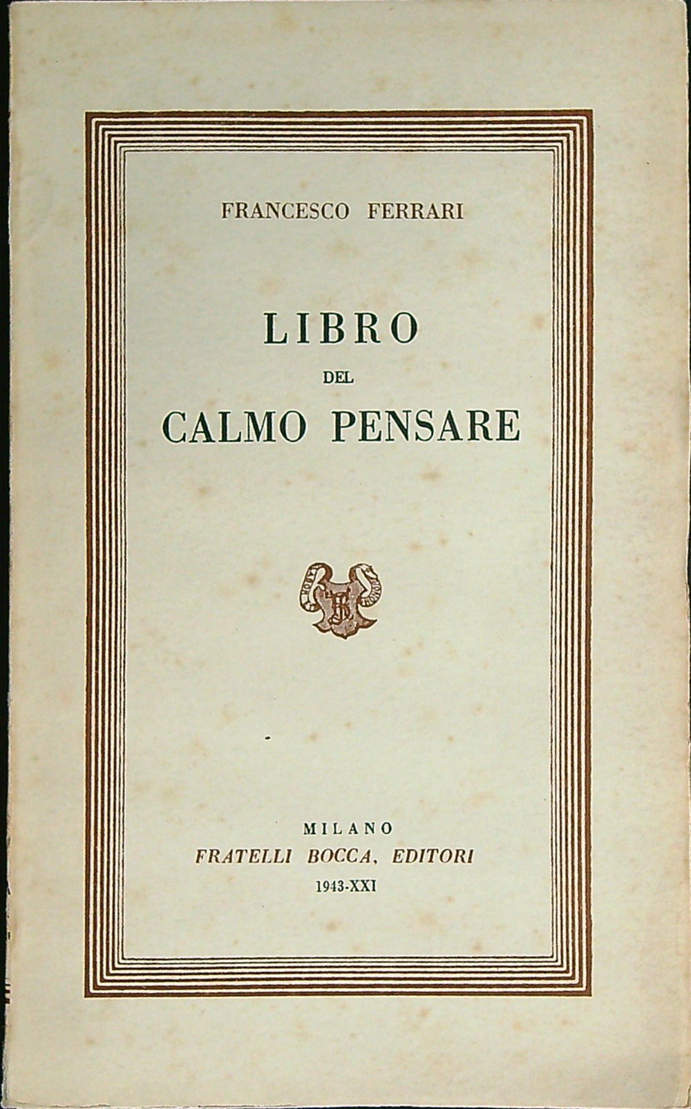 Libro di Faccia