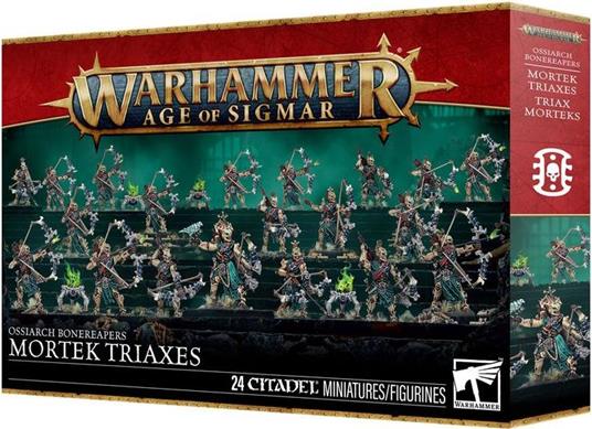 Age of Sigmar - Ossiarch Boneripers - Triaxi Mortek
